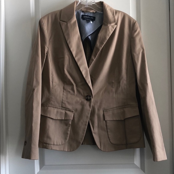 Jones New York Jackets & Blazers - Jones NY women’s khaki blazer 14P